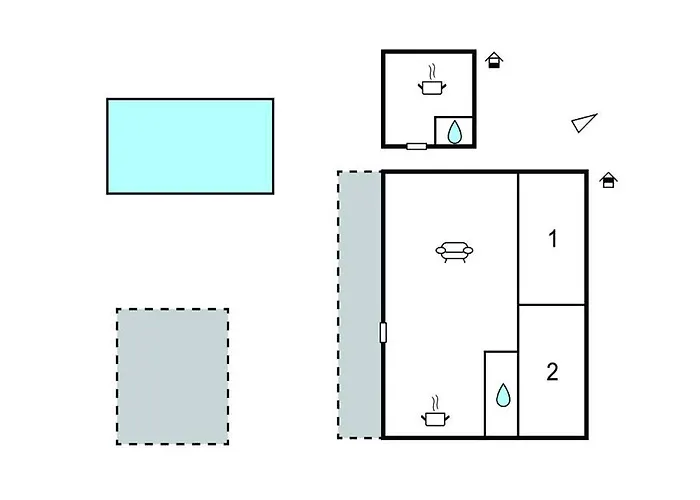 2 Bedroom Lovely In Apartment *