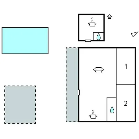 2 Bedroom Awesome In Apartment *